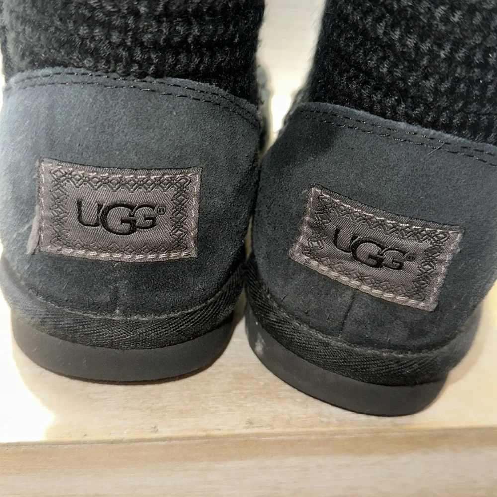UGG Cardy II Black 1017328K Kid's / Youth Winter Boot